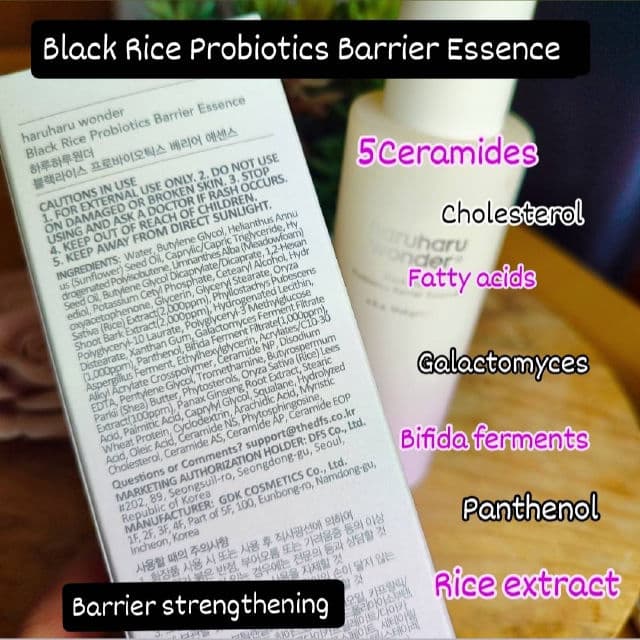 HaruHaru WONDER Black Rice Probiotics Barrier Essence review photo by kbeautysandra