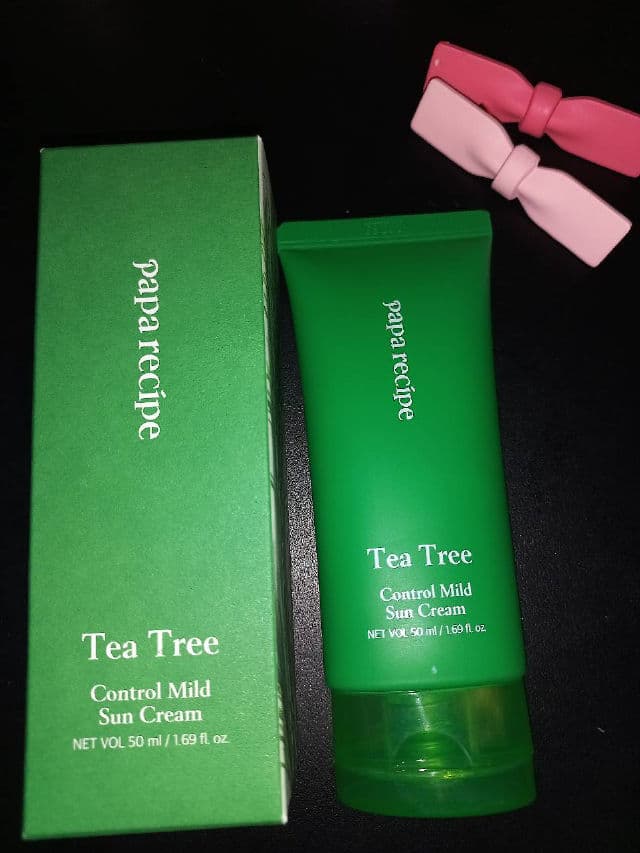 PAPA RECIPE Tea Tree Control Mild Sun Cream SPF50+/PA++++ review photo by HanhQuyen