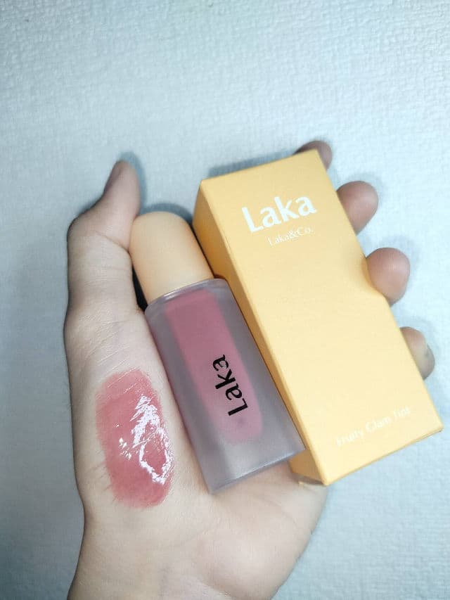 Laka Fruity Glam Tint Mini review photo by recsbynana