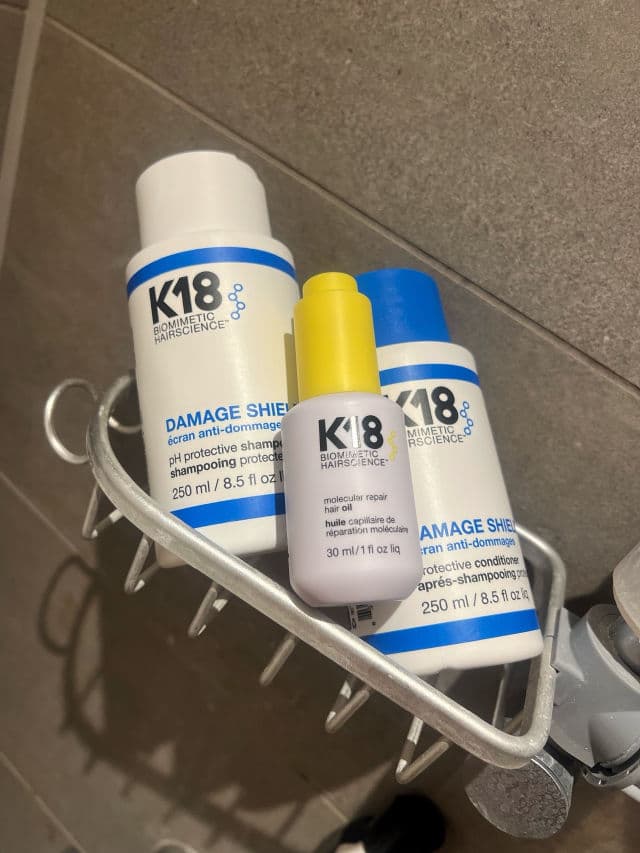 K18 Biomimetic Hairscience Molecular Repair Hair Oil review photo by fercreatesugc