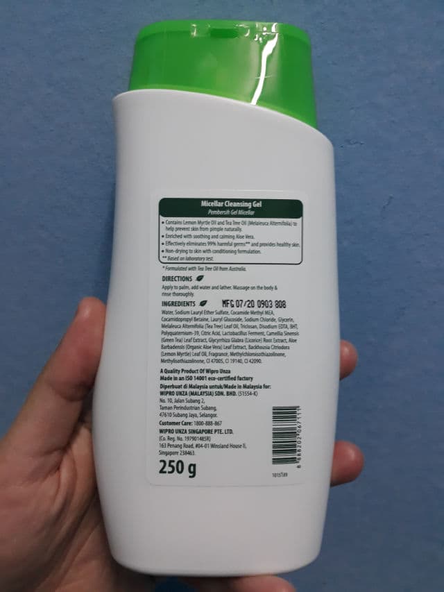 Aiken Tea Tree Oil Micellar Cleansing Gel review photo by efaaa