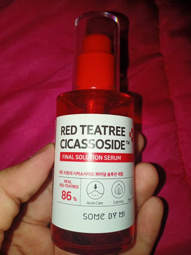 Some By Mi Red Tea Tree Cicassoside Final Solution Serum review photo by einnaaaaa