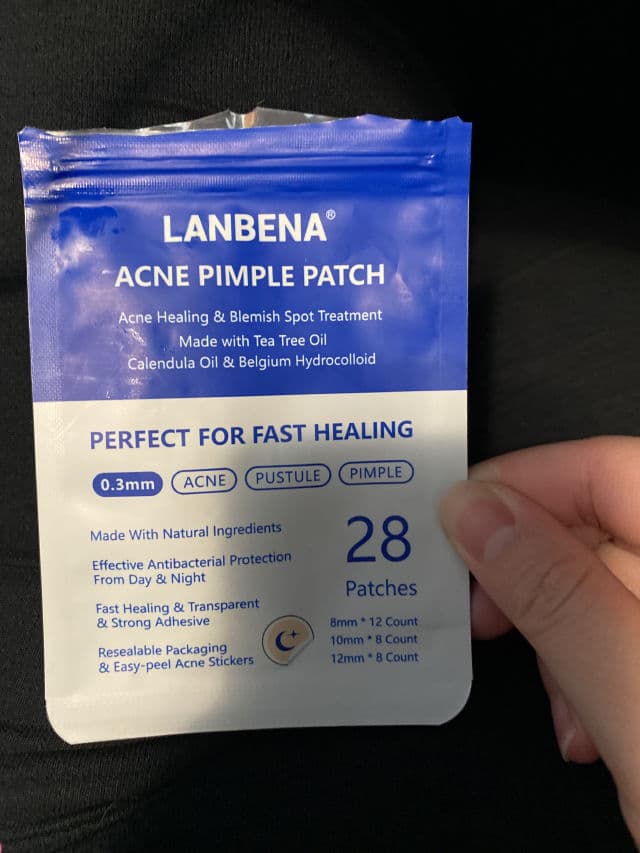 Lanbena Acne Pimple Patch for Nighttime review photo by elaneuwu
