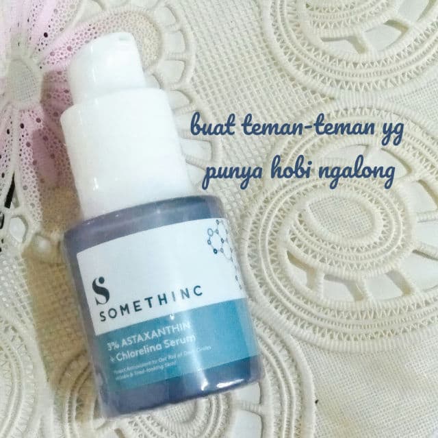 Somethinc 3% Astaxanthin + Chlorelina Serum review photo by ell85