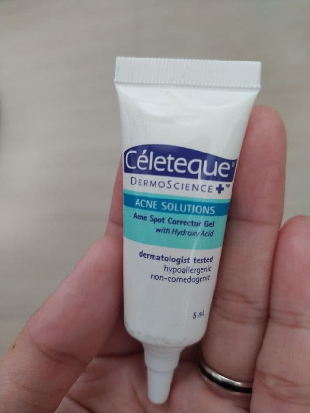 Celeteque Acne Spot Corrector Gel review photo by ells