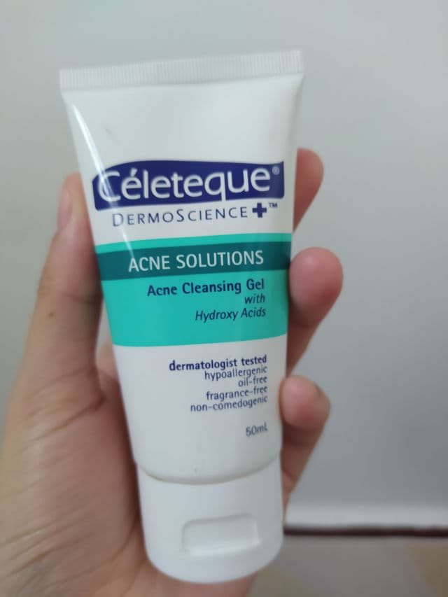 Celeteque Dermoscience Acne Solutions Acne Cleansing Gel review photo by ells