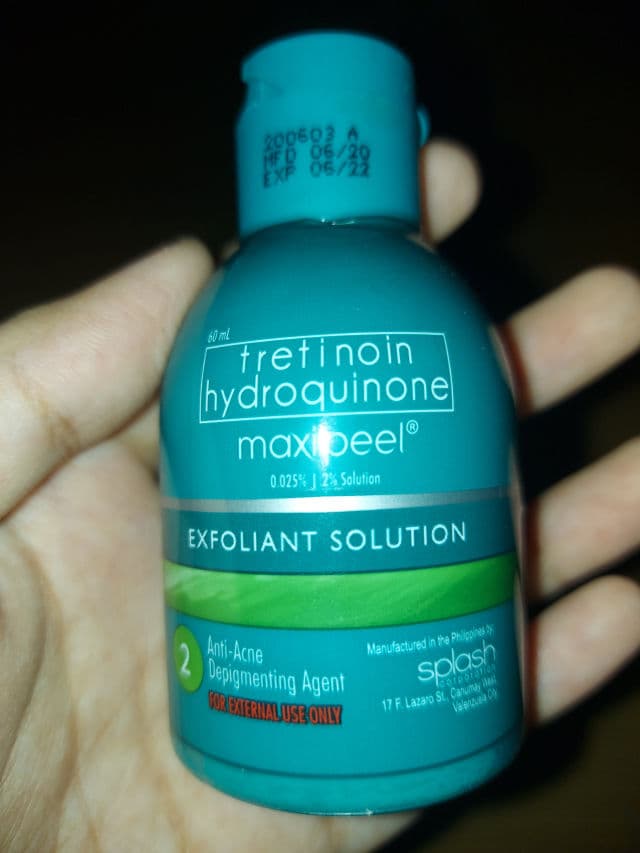 Maxi-Peel Exfoliant Solution review photo by zom