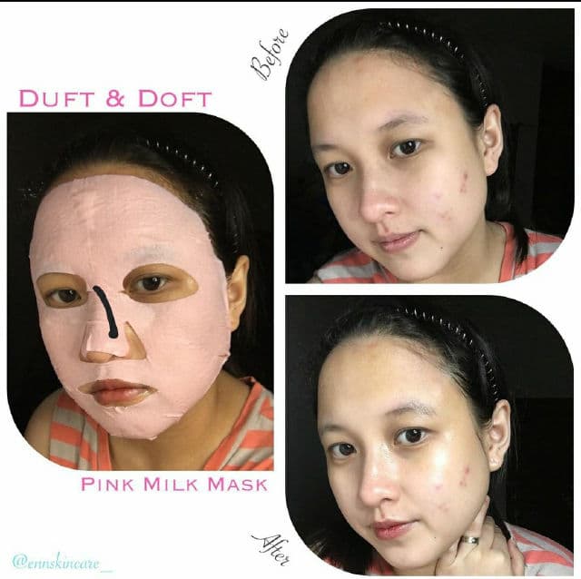 Duft & Doft Pink Milk Mask review photo by ennskincare