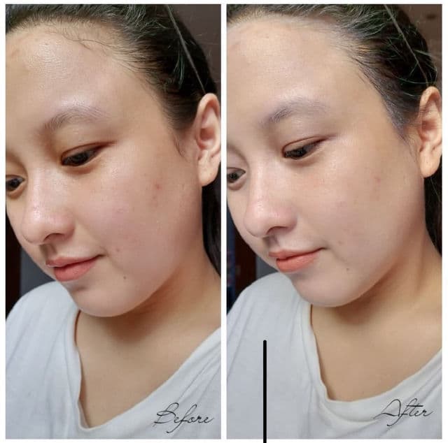 VT COSMETICS Cica Essence Sun SPF50+ PA ++++ review photo by ennskincare
