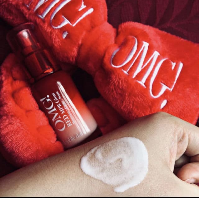 Double Dare OMG! Red MPR Glow review photo by ennskincare