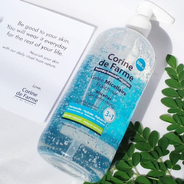Corine de Farme Micellar Gel Refreshing review photo by errin