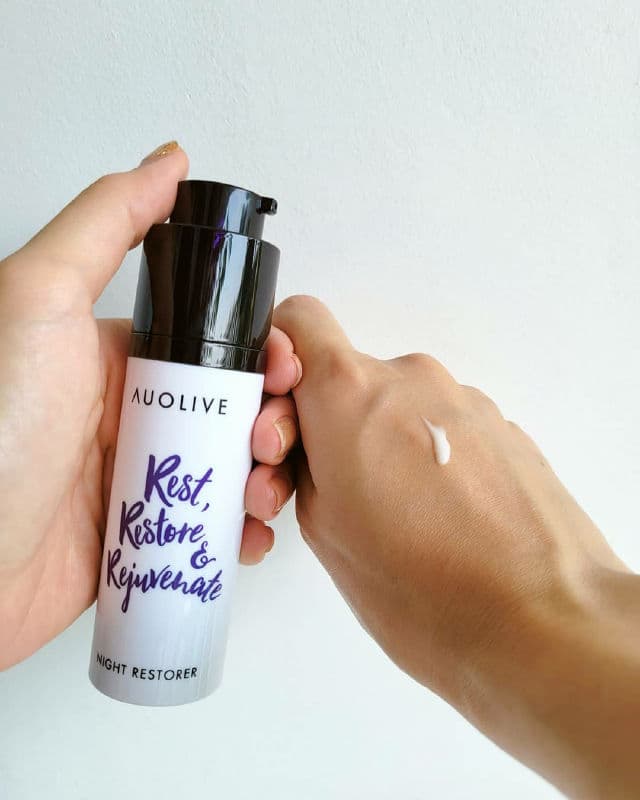 Auolive Night Booster - Collagen Restorative Moisturiser (Water-based) review photo by esiotrot84