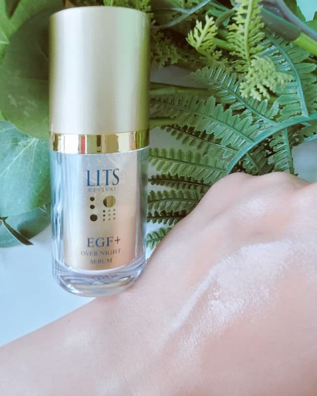 LITS EGF+ Over Night Serum review photo by esiotrot84