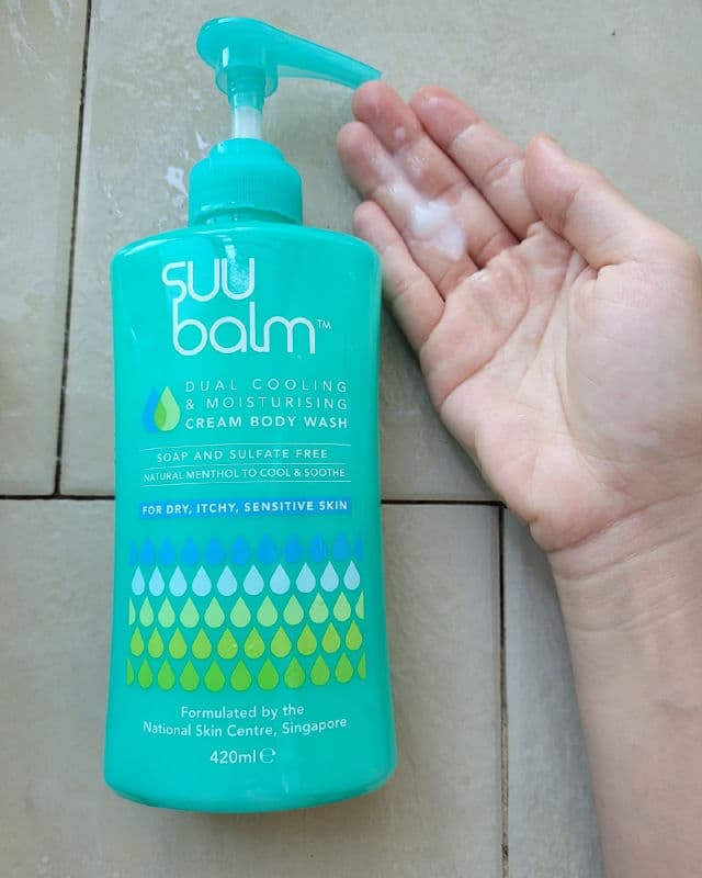 Suu Balm Dual Cooling & Moisturising Cream Body Wash review photo by esiotrot84