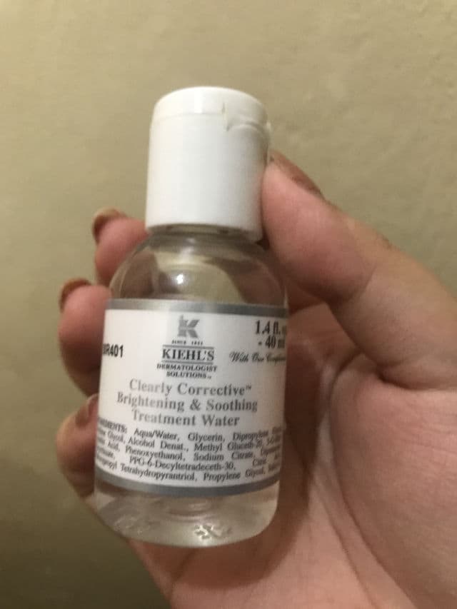 Kiehl's Clearly Corrective Brightening And Soothing Treatment Water review photo by estella