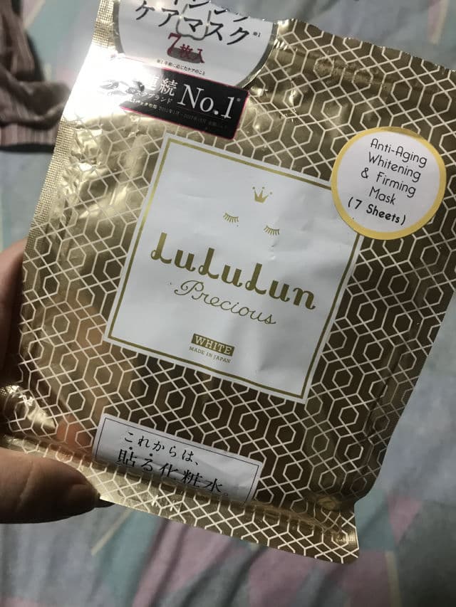 Lululun Precious White Face Mask review photo by estella
