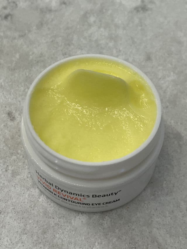 Herbal Dynamics Beauty Vivid Revival® Vitamin K Contouring Eye Cream review photo by esthicatq