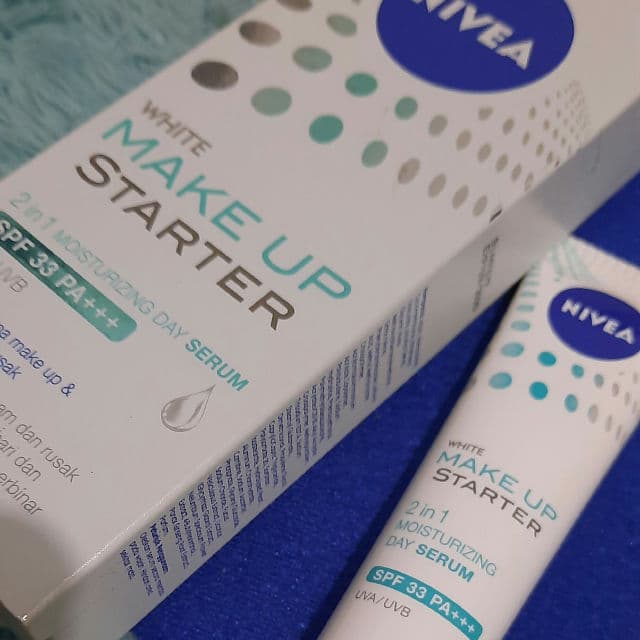 Nivea White Make Up Starter 2 in 1 Moisturizing Day Serum SPF 33 PA+++ review photo by yukitaskincare