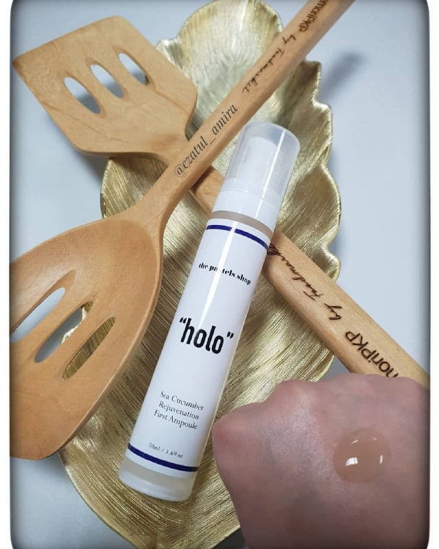 The Pastels Shop HOLO Sea Cucumber Rejuvenation First Ampoule review photo by ezatulSkincareDiary