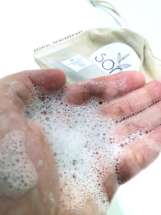 Sora Organics pH Balanced Gel Cleanser review photo by ezatulSkincareDiary