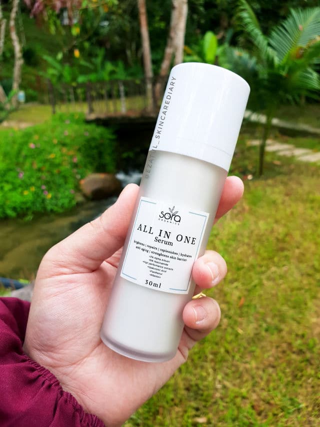 Sora Organics All in One Serum review photo by ezatulSkincareDiary