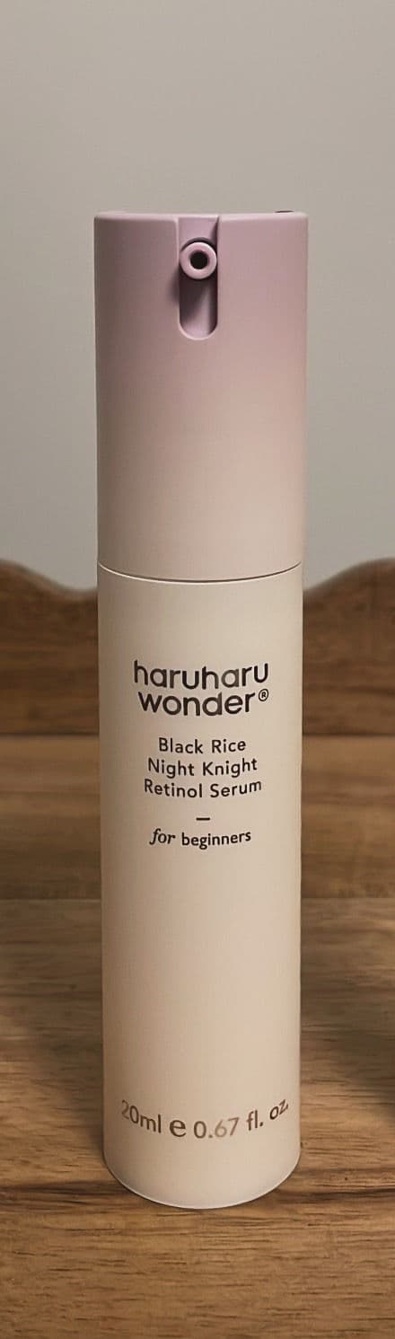 HaruHaru WONDER Black Rice Night Knight Retinol Serum review photo by Keepingupwithaditi