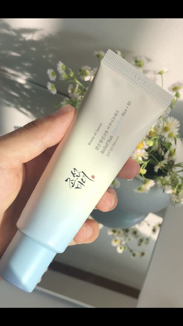 BEAUTY OF JOSEON Relief Sun Aqua-Fresh : Rice + B5 SPF50+ PA++++ review photo by Yumin