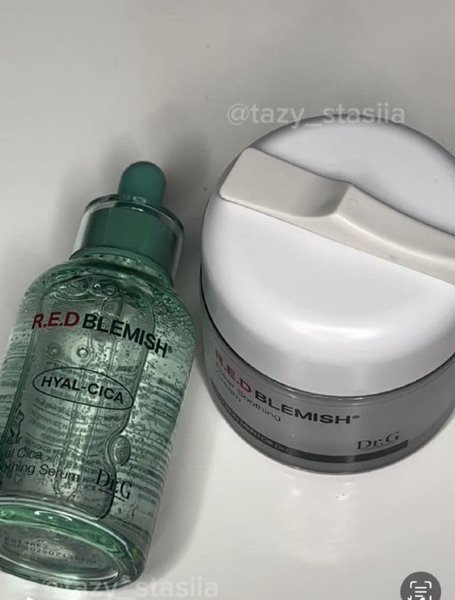 DR.G Red Blemish Clear Hyal Cica Soothing Serum review photo by Stasiia