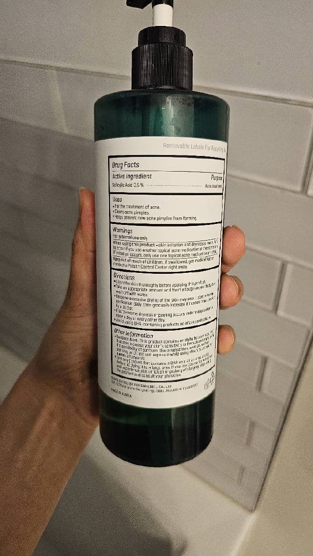 Some By Mi AHA BHA PHA 30 Days Miracle Acne Clear Body Cleanser review photo by Gigi15