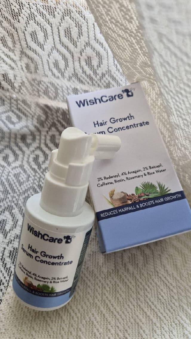 WishCare Hair Growth Serum Concentrate review photo by OLLY