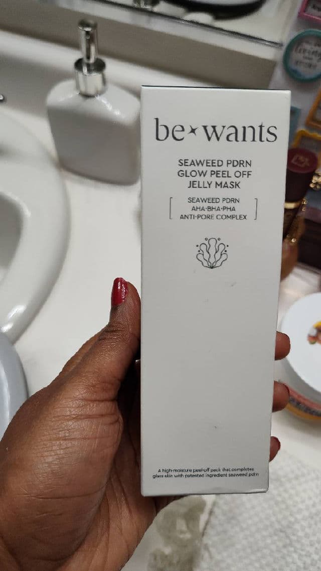 Seaweed PDRN Glow Peel Off Jelly Mask product review