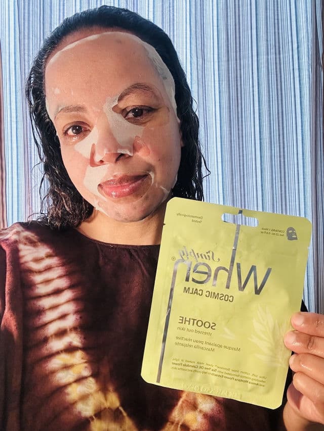 When Cosmic Calm Soothe Ultra-Soft Cotton Linter Bemliese Sheet Mask review photo by Lingua