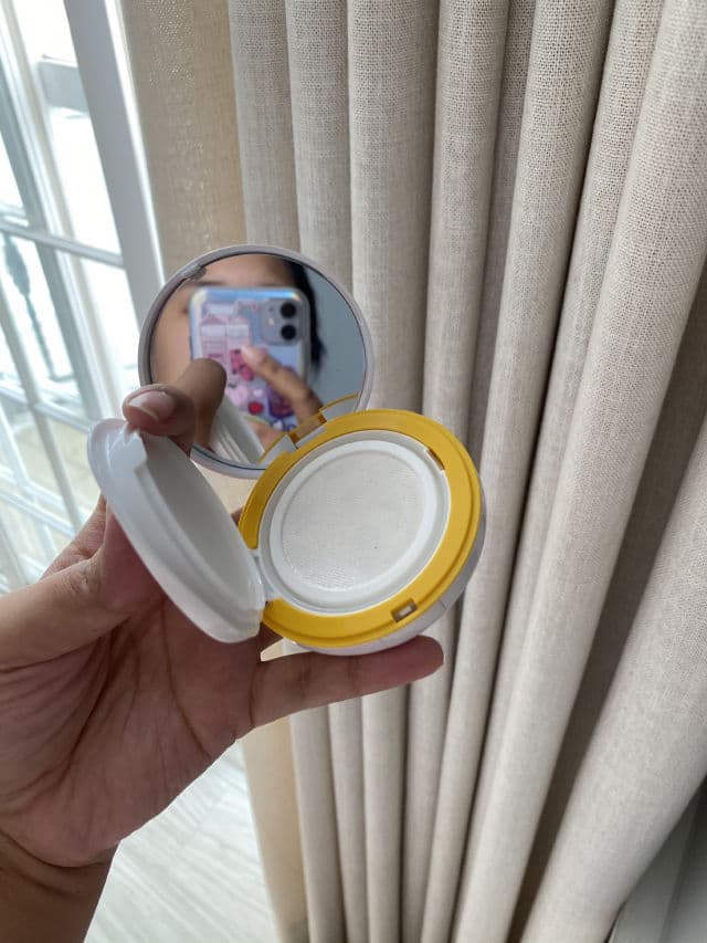 Laneige Marshmallow Sun Cushion SPF50+ PA+++ review photo by famamfa