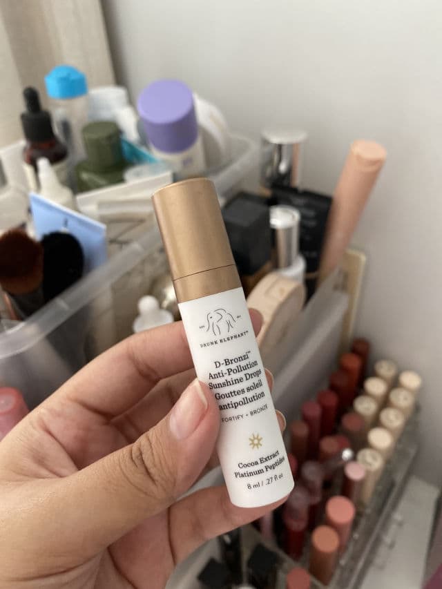 Drunk Elephant D-Bronzi Anti-Pollution Sunshine Serum review photo by famamfa