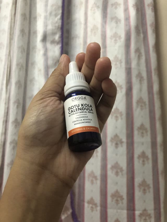 ORGGA Active Botanical Serum Gotu Kola Calendula review photo by faraHanim77