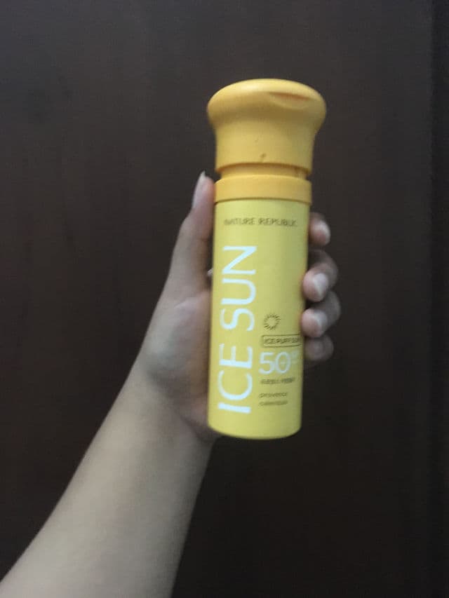 NATURE REPUBLIC Provence Calendula Ice Puff Sun SPF 50+ PA+++ review photo by farahaszar
