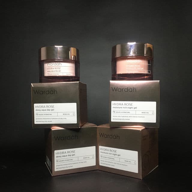 Wardah Hydra Rose Moisture Rich Night Gel review photo by farahaszar