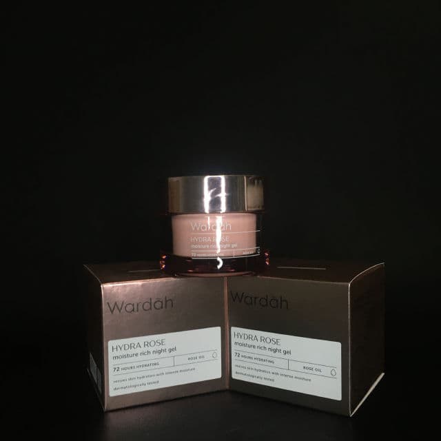 Wardah Hydra Rose Moisture Rich Night Gel review photo by farahaszar