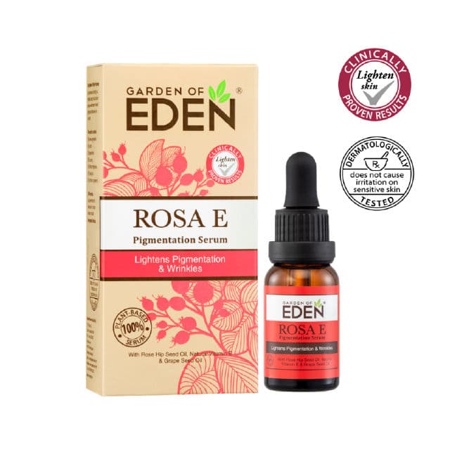 Garden of Eden Rosa E Pigmentation Serum review photo by fat