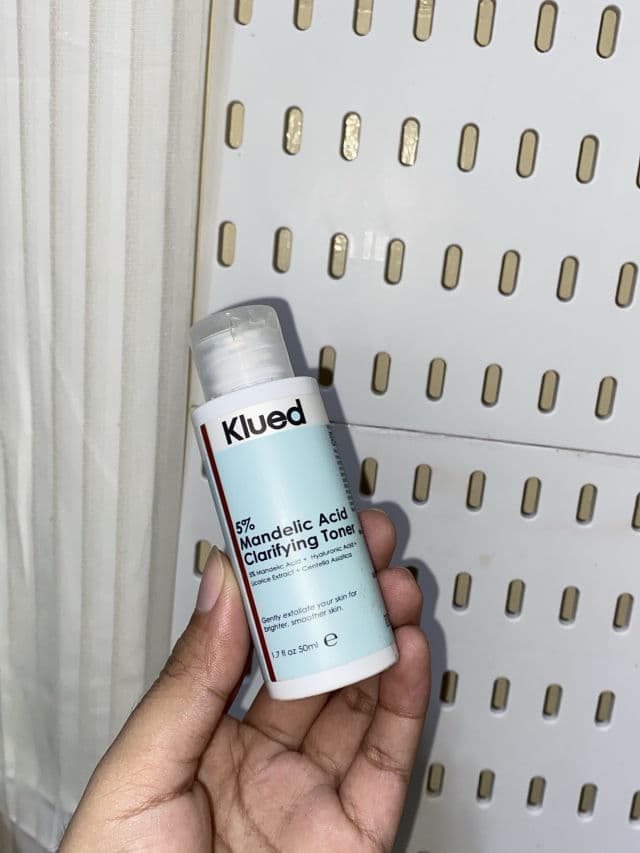 Klued 5% Mandelic Acid Clarifying Toner review photo by haze