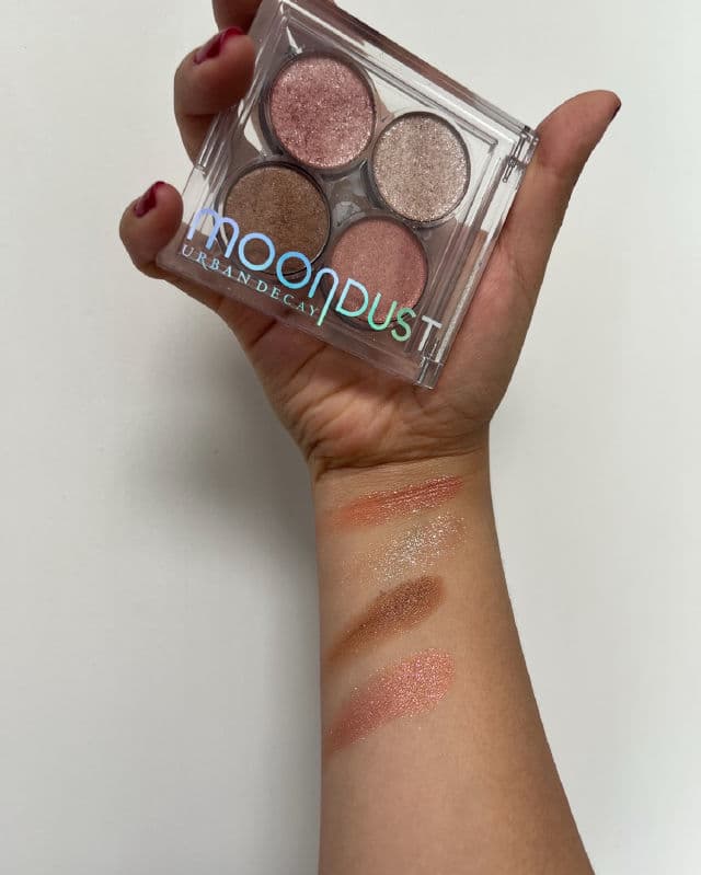 Urban Decay Moondust Eyeshadow - Space Cowboy review photo by AnaBanana