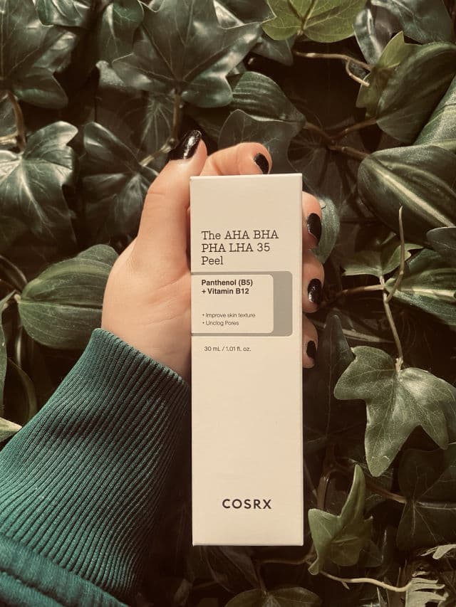 COSRX The AHA BHA PHA LHA 35 Peel review photo by Samsam