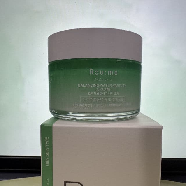 Rou:me Balancing Water Parsley Cream review photo by rosycheekedmakeup