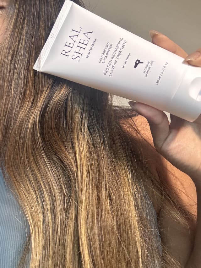 Rated Green Real Shea Protein Recharge Leave-in Treatment review photo by isisraynor