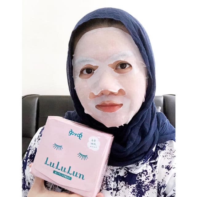 Lululun Balance Moisture Face Mask (Pink) review photo by felyfey
