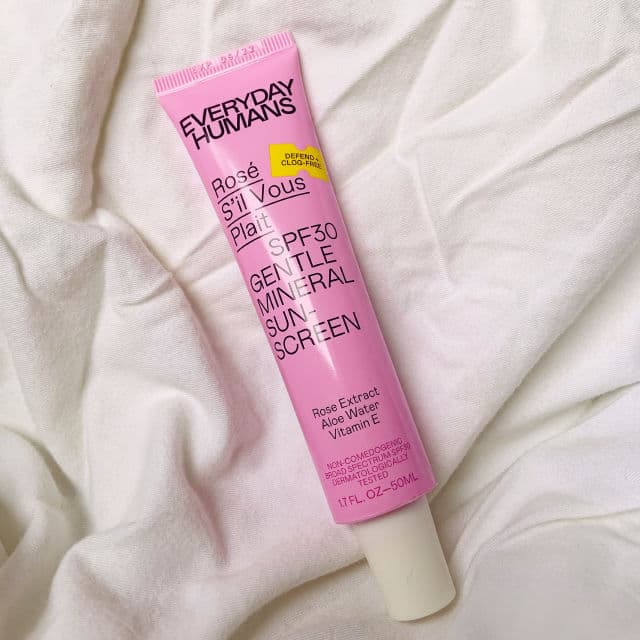 Everyday Humans Rosé S'Il Vous Plait SPF30 Gentle Mineral Sunscreen review photo by fernanditavel