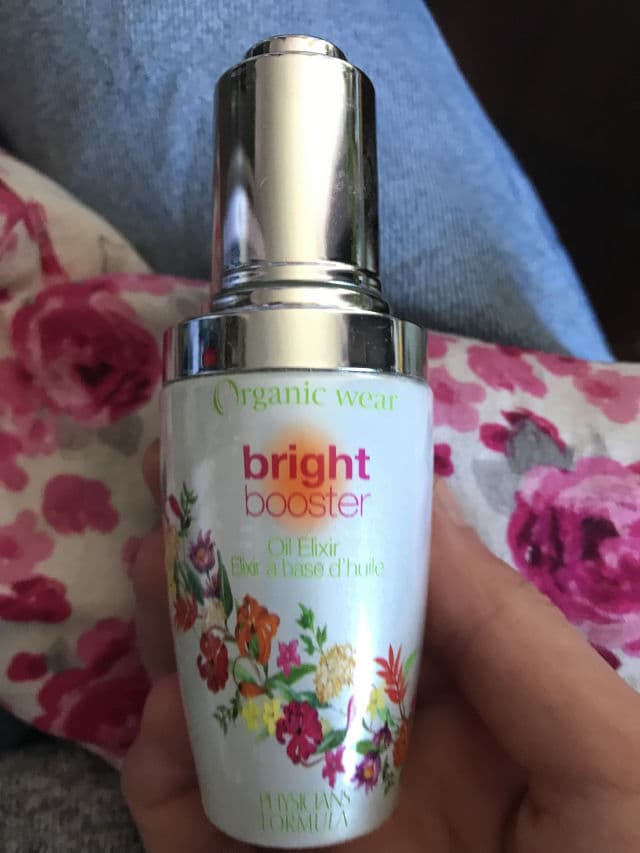 Physicians Formula Organic Wear Bright Booster Oil Elixir review photo by freebiesbysarah