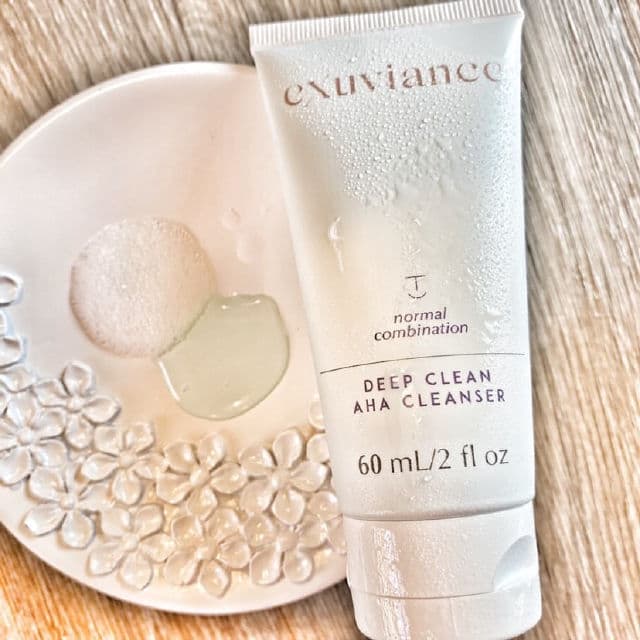 Exuviance Clarifying Facial Cleanser review photo by freshfacedover40