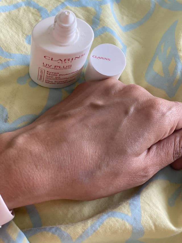 Clarins UV Plus Anti-Pollution Sunscreen Multi-Protection Broad Spectrum SPF 50 review photo by farnaz