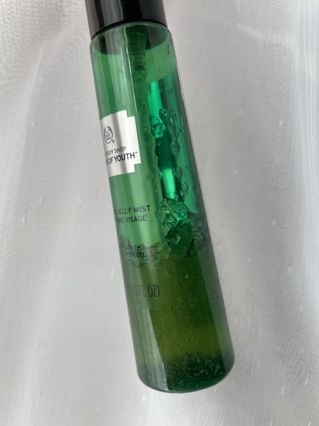 The Body Shop Drops of Youth Bouncy Jelly Mist  review photo by funskincare
